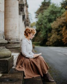 Dark Academia Skirt, 23 Aesthetic, Edwardian Skirt, Cottagecore Skirt, Plaid Maxi Skirt, Brown Tartan, Victorian Skirt, Long Linen Skirt, Cottagecore Outfits