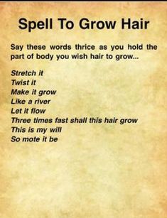 Hair Sigil, Hair Growth Spells, Glamour Spell, Wicca Recipes, Witch Spells, Beauty Spells