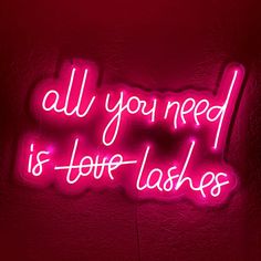 Aesthetic Tiktok Room, Neon Sign Aesthetic, Personality Inspiration, Lash Content, Tiktok Room, Eyelash Business, Sign Aesthetic