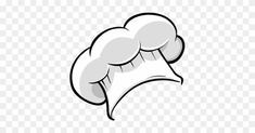 Transparent Chefs Hats Clipart - Chef Hat Png - Free Transparent PNG Clipart Images Download. ClipartMax.com makelogo #restaurantwebsitedesign Chef Cap Drawing, Chef Hat Logo Design, Chef Cap Logo, Chef Clipart, Food Icon Png, Chef Hats For Kids