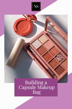 Just like a capsule wardrobe, you can create a capsule makeup bag with a few key items that you mix and match! Capsule Makeup, Makeup Artist Tips, Best Makeup Tips, Power Of Makeup