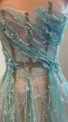 Siren Costume, Ocean Dress, Diy Moss, Look Boho Chic, Sea Dress, Theme Dress, Mermaid Inspired, Gowns Prom