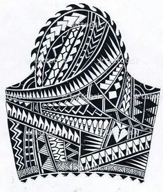 a black and white drawing of a head with an intricate pattern on the side, in front of a white background