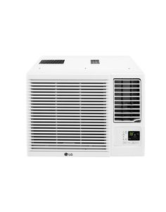 a white air conditioner on a white background