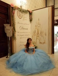 Fairy tale theme Quincenera Sleeping Beauty Quinceanera Theme Decorations, Fairytale Quinceanera, Fairytale Quince, Sweet 16 Cinderella Theme, Cinderella Quinceanera Themes, Cinderella Sweet 16, Cinderella Quinceanera, Quince Decor, Quince Themes