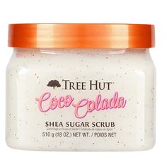 Tree Hut Coco Colada Shea Sugar Scrub | Ulta Beauty Coco Colada, Coconut Body Scrubs, Shea Sugar Scrub, Scrub Corpo, Creme Anti Age, Exfoliating Body Scrub, Exfoliating Scrub