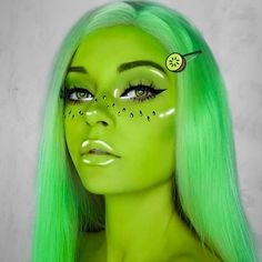 Alien Face Paint, Alien Halloween Makeup, Alien Party, Alien Halloween, Halloween Makeup Inspiration, Halloween Costumes Makeup