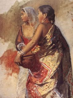 Edwin Lord Weeks, India Painting, Cultural Art, Vintage India, Alphonse Mucha, Oil Painting Reproductions, Girl Sketch, Painting Reproductions