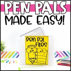 a book with the title pev pals made easy written in black and yellow