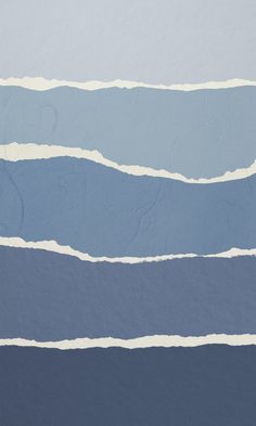 torn paper with blue and white stripes on it