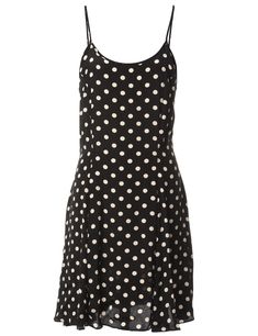 Women's 1990s Polka Dot Dress Black, M | Beyond Retro - E00626752 Polka Dot Dress Black, Polka Dress