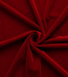 a close up shot of a red fabric