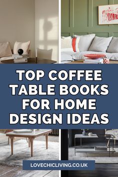 the top coffee table books for home design ideas