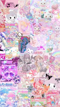 an image of many different stickers on the wall