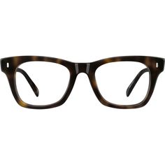 Show your distinguished side with these timeless square glasses. The glossy hand-polished acetate eyeglasses features a simplistic design and iconic metal dots at the temples. This versatile style makes for bold glasses and chic sunglasses. For ultimate wearer comfort the look is fitted with spring hinges. It is available in the following colors: tortoiseshell black clear with tortoiseshell browline and clear gray. | Zenni Square Prescription Eyeglasses Tortoise Shell Plastic Bold Glasses, Sleek Aesthetic, Chic Sunglasses, Rim Design, Zenni Optical, Square Eyeglasses, Four Eyes, Keke Palmer, Oval Face Shapes