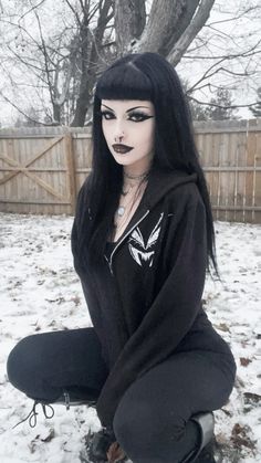 Fairy Hoodie, Goth Makeup Looks, Trad Goth Makeup