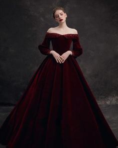 Velvet Ball Gown For Wedding, Elegant Velvet Ball Gown Evening Dress, Velvet Evening Dress For Wedding And Prom Season, Velvet Evening Dress With Sweep Train For Wedding, Prom Season Velvet Gown, Velvet Prom Gown For Prom Season, Velvet Formal Gown For Prom Season, Formal Velvet Gown For Prom Season, Velvet Prom Evening Dress