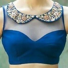 Blue Blouse Designs, Indian Blouse Designs, Netted Blouse Designs, Blouse Designs Catalogue, Backless Blouse Designs, Choli Designs