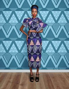 Lookbook - Fashion inspiration by Vlisco Style Africain, African Print Clothing, Business Dresses