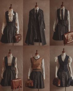 Special Outfits, Dark Academia Outfits, Dark Academia Outfit, Dark Academia Clothes, Academia Clothes, Academia Outfits, Old Fashion Dresses, Vintage Inspired Outfits, Last Days