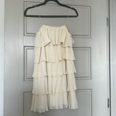 Shein Xs It’s So So Cute On, Never Worn Good Condition Pale Yellow Color Pale Yellow, Ruffle Dress, Yellow Color, So Cute, Colorful Dresses, Fashion Inspo, Mini Dress, Womens Dresses, Yellow