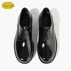 My eBay Home About Us Feedback Contact Us Add to favourites Firenze Atelier Men's Matte BLACK Leather Minimal Round Toe Derby Dress Shoes W/ Vibram Sole Product Description *Firenze Atelier SIZE GUIDANCE* Size Guidance : For example, If you wear any of NIKE  or ADIDAS Sneakers Shoes at US 9 D(M) Size,                            We recommend that You buy our Firenze Atelier Men's Shoes Size at US 9 D(M) size.                            (Recommend that BUY the SAME SIZE as YOUR NIKE or ADIDAS Sneakers SHOES SIZE)   Please carefully decide the shoes size before purchasing. If you are not sure about the size, Please send us the message in eBay. - Genuine Cow Leather - Cow Leather Lining - Oxford Derby Dress Shoes (Dressy & Casual - Hybrid Shoes) - Lace-Up Closure - Polished Black Color - Round Derby Dress, Italian Shoes, Doc Marten Oxford, Mens Black Leather, Derby Shoes, Men Shoes Size, Sneakers Shoes, Cow Leather, Shoe Laces