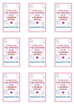 Printable Valentine Bubble Labels PDF Free Bubble Valentine Printable, Valentines Bubbles Printable, Bubbles Valentine Printable Free, Valentines Day Tags Printable Free Kids, Valentine’s Day Free Printables, Bubbles Valentines For Kids, Free Valentine Printables For Kids, Valentines Day Tags Printable Free, Free Printable Valentine Cards For Kids