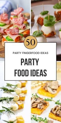 party food ideas that are easy to make and delicious