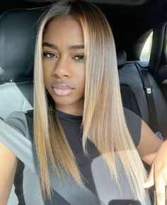 Blonde Natural Hair, Dyed Natural Hair, Honey Blonde Hair, Pretty Hair Color, Hair Affair, Hair Life, Hair Inspo Color