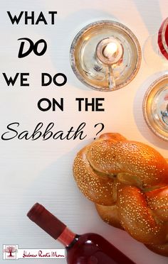 a table topped with bread and wine glasses