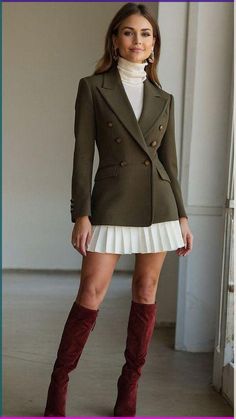 Comfy Fall Outfits, Winter Mode, Mode Casual, Trendy Fall Outfits, Elegant Outfit, Look Chic, Gossip Girl, Fashion Trend, Preppy Style