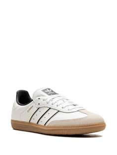 Adidas Samba OG "Off White/Core Black" Sneakers | White | FARFETCH Adidas Samba Og, White Core, Black Sneakers, Adidas Samba, Sneakers White, Off White, Adidas, Sneakers, White