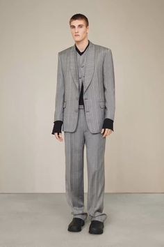 Look #1 featuring LOUIS STEELE designer MATTHEW WILLIAMS Final Collection / PARIS FASHION WEEK Couture Menswear, Givenchy Man, Pre Fall Collection, Menswear Fashion Show, Menswear Fashion, Runway Looks, Korean Men