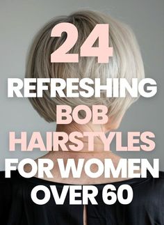 Short Bob Haircuts For Women Over 50, Short Bobs For Fine Hair Over 50, Grey Hair Bob Older Women, Short Bobs For Thick Hair, Bob Haircut For Fine Hair Bangs, Short Hair For Women Over 60 Simple, Medium Bob Hairstyles For Fine Hair, Short Hair For Older Women Over 60, 60 Year Old Hairstyles Short