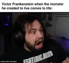 Credits/Source: r/wendigoon and r/creepcast on Reddit. Victor Frankenstein, Christian Men, Frankenstein, Good Times, Cool Pictures