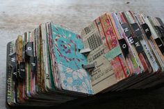 an open book sitting on top of a wooden table