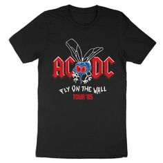 Show off your style and love for classic rock with a new AC/DC band tee. This AC/DC Fly on the Wall Tour 85 Short-Sleeve T-Shirt features a crew neck and is made of 100% cotton to ensure all-day comfort. Short-sleeve crew neck AC/DC Fly on the Wall Tour 85 music tee Made from 100% cotton for all-day comfort Machine washable Ac Dc Band, Fly On The Wall, Music Tees, Tractor Supply, Ac Dc, Classic Rock, Band Tees, Tractor, Show Off