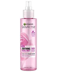 10 Best Rose Water Toners, Facial Sprays, Suggested By Derms Water Moisturizer, Garnier Skin Care, Walmart Beauty Products, Rose Water Toner, Face Spray, Garnier Skin Active, Facial Spray, Facial Mist, Face Mist