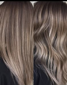 Mousy Brown Hair, Ash Blonde Hair Balayage, Light Brown Hair Color, Brown Hair Inspiration, Brown Hair Shades, Brown Hair Inspo, Brunette Hair With Highlights, Brown Hair Color, Brown Hair Balayage