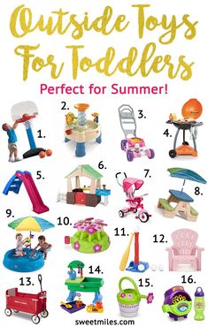 toys for toddlers that are perfect for summer