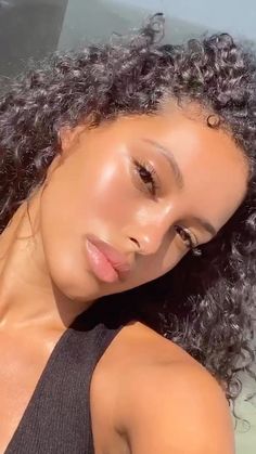 Glass Skin Aesthetic Black, Glowing Skin Goals, Black Glass Skin, Black Clear Skin, Clear Glowy Skin Aesthetic, Clear Glass Skin Aesthetic, Clear Skin Vision Board Ideas, Clear Black Skin, Glass Skin Black Women