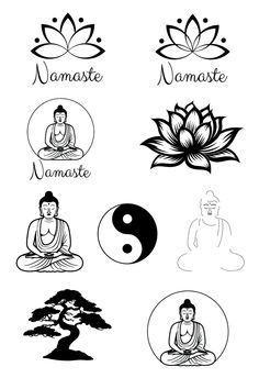 the six main symbols for namaste