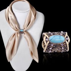 Bundle 2 Or More For Discount Buy 4 Get 1 Free Size: 0.6 X 0.8 Inch Material: Sliver Plated Alloy, Rhinestone Condition: Brand New With Gift Bag/Box Will Not Tarnish Turquoise Scarf, Scarf Buckle, Scarf Knots, Mode Tips, Scarf Rings, Scarf Pin, Scarf Tying, How To Wear Scarves, Olivia Palermo