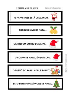 spanish christmas cards with santa claus and other words