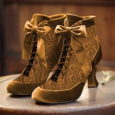 Category:Boots; Upper Materials:Lace,Suede; Heel Type:Kitten Heel; Gender:Women's; Toe Shape:Round Toe; Type:Booties Ankle Boots; Style:Elegant,Fashion,Vintage; Heel Height(inch):1-2; Outsole Materials:Rubber; Occasion:Party,Valentine's Day,Outdoor; Closure Type:Lace-up; Listing Date:12/05/2023; 2024 Trends:Plus Size,Heel Boots Boots With Ribbon, Victorian Green, Boots Party, Boots Plus Size, Victorian Shoes, Cheap Ankle Boots, Futuristic Shoes, Lace Ankle Boots, Boho Boots