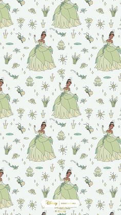 disney princess and the frog wallpaper