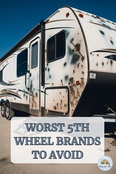 Embarking on an RV adventure? 🚐✨ Before you invest, know the pitfalls! Discover the 5th wheel brands that seasoned travelers steer clear from and why. Make your journey memorable for all the right reasons. Have you had an RV brand let you down? Share your story below! Click to learn more and travel smart. #RVingKnowHow #RVTravel #TravelSmart #5thWheel #RVingTips