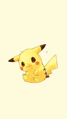 a pikachu is flying through the air with its tail extended and eyes closed