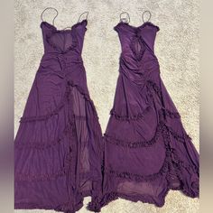 Mesh Material, Size Small Never Worn Purple Gray Hair, Purple Vintage Dress, Purple Flowy Dress, Lilac Purple Dress, Purple Dress Casual, Purple Grey Hair, Vintage Purple Dress, Hoco Inspo, Sequin Short Dress