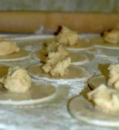 the dough is ready to go into the oven